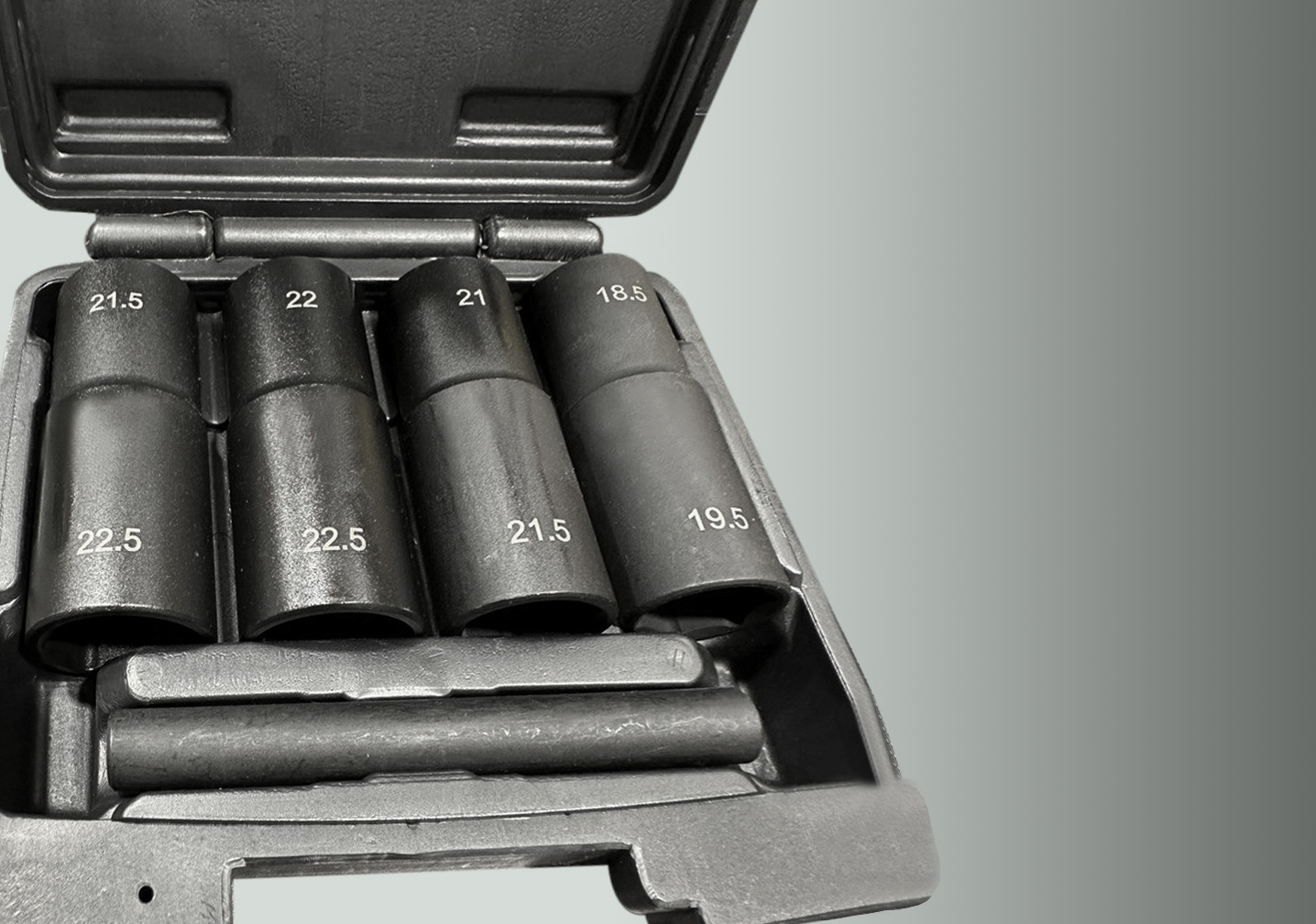 1/2" dr. flip socket 5 pc set