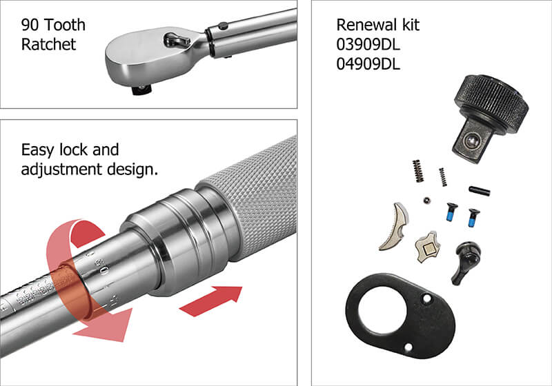 American-Style Click Torque Wrench