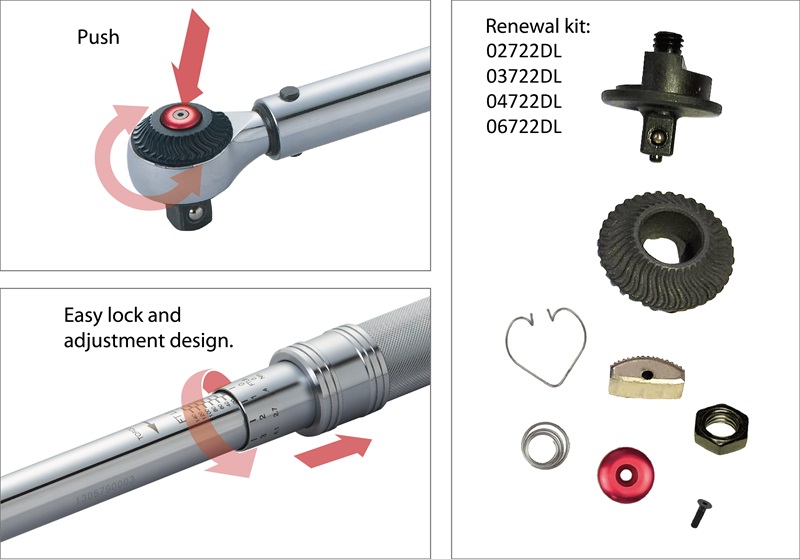 Reversible Torque Wrench