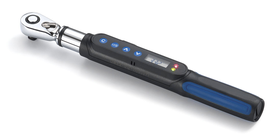 Reversible head Mini digital torque wrench