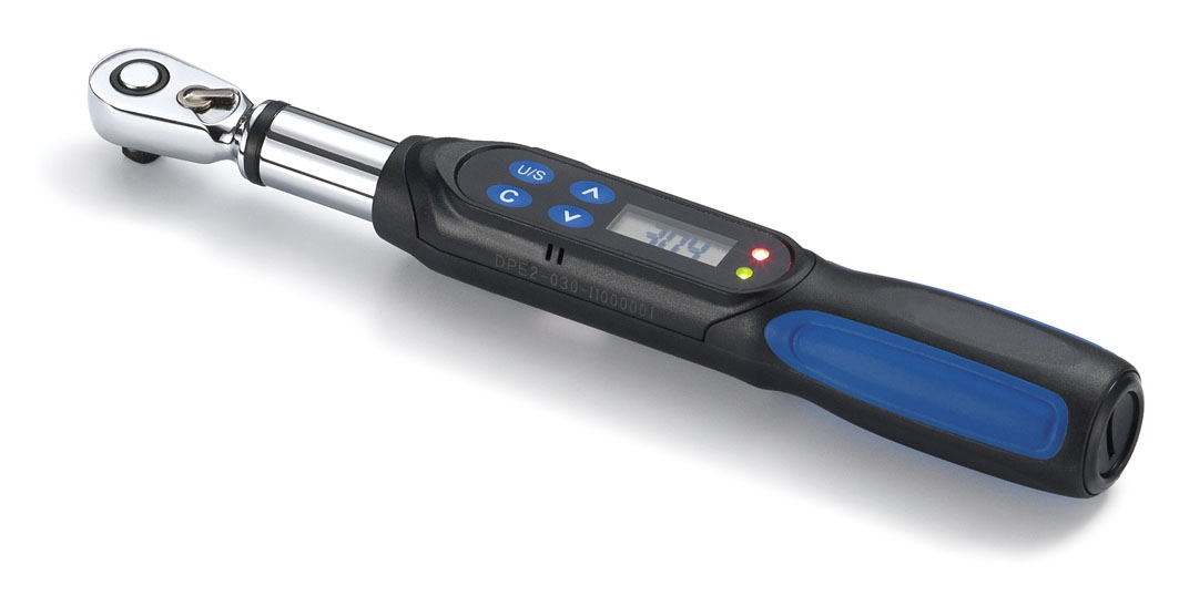 Reversible head Mini digital torque wrench