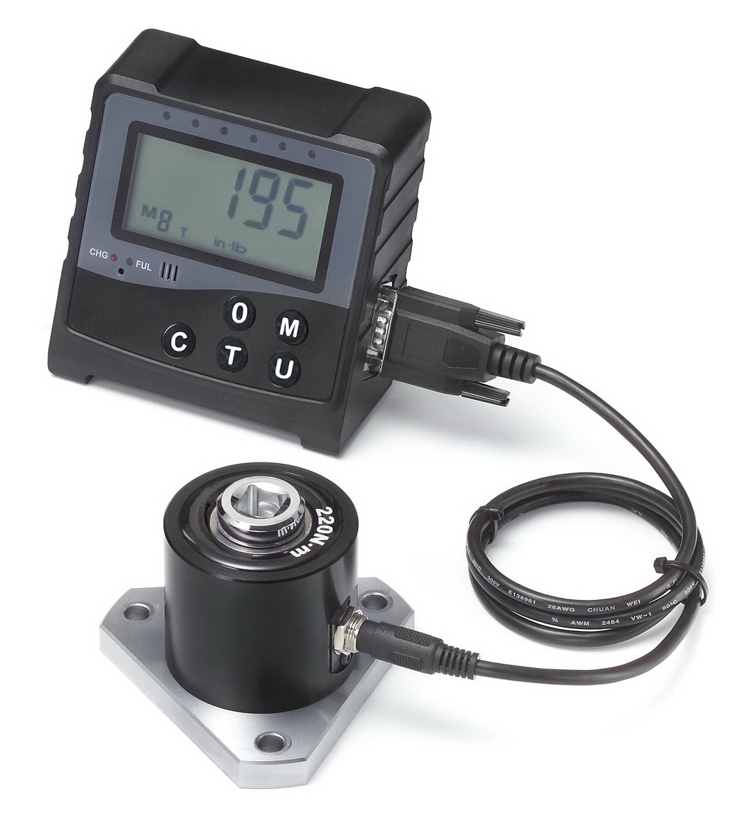 Digital torque tester set