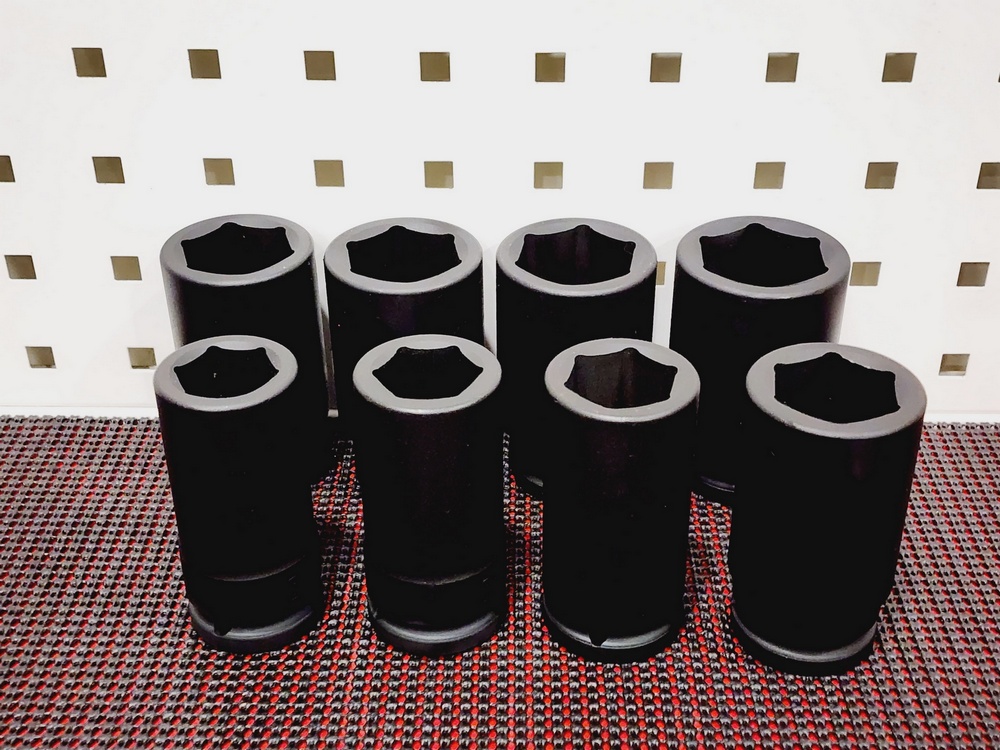 3/4" dr. Metric deep impact socket 8 pc set