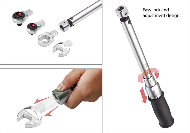 Interchangeable Torque Wrench