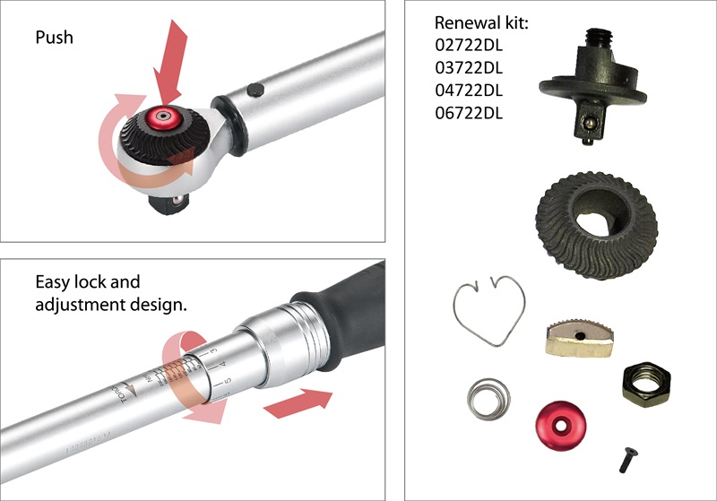 Reversible Torque Wrench