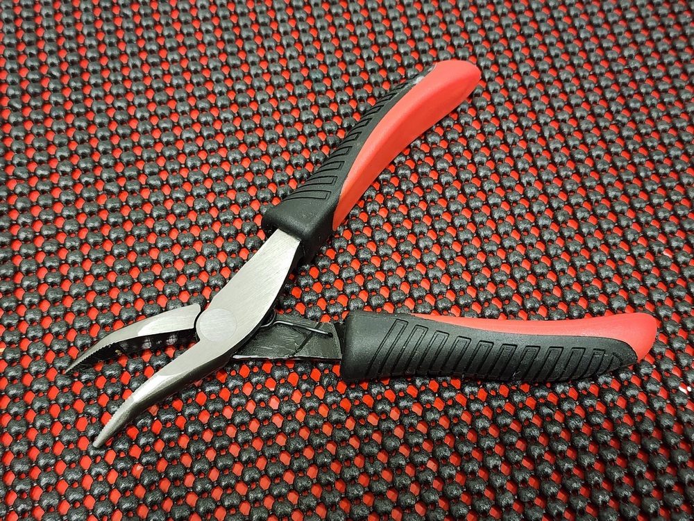 Pro-series miniature bent nose pliers