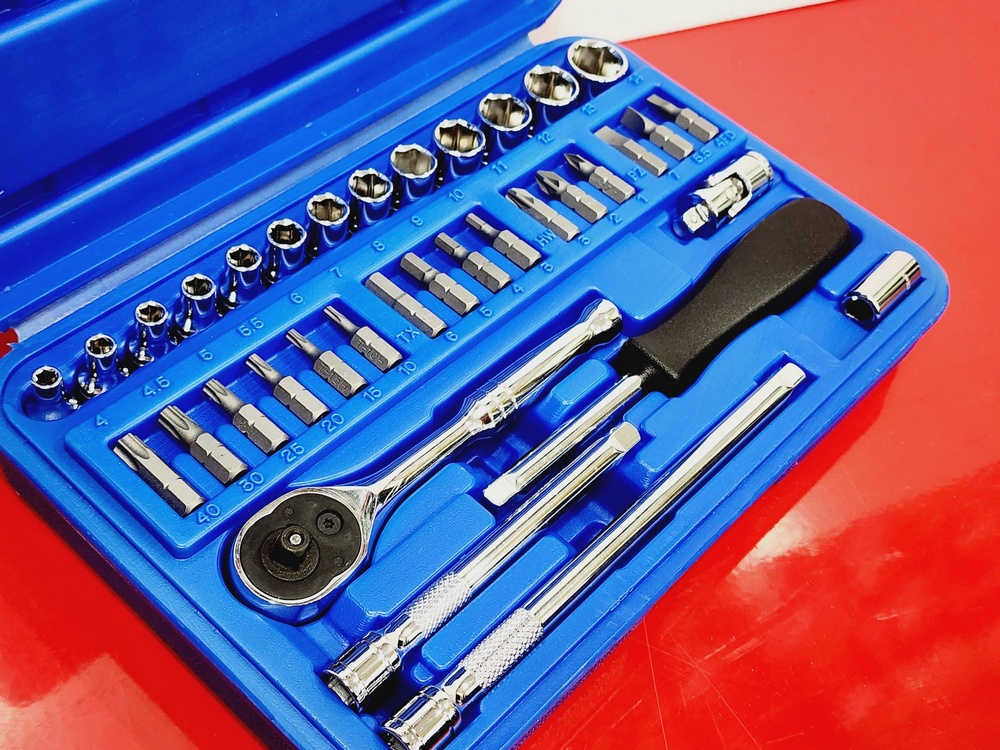 1/4" dr. Metric socket 35 pc set