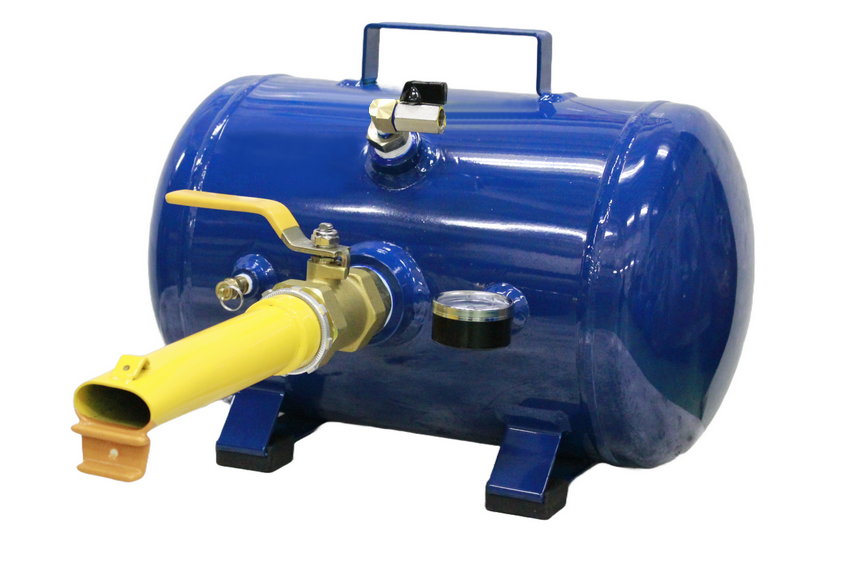 5-Gallon Bead Seater with butterfly valve-Aluminum