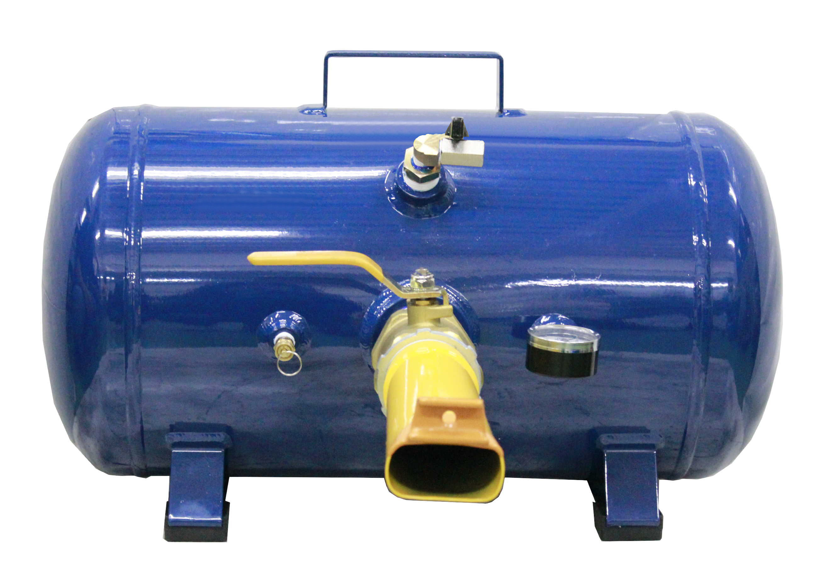 10-Gallon Bead Seater with butterfly valve-Aluminum