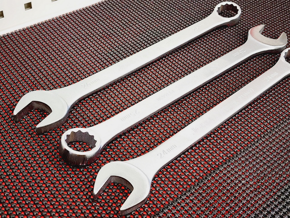 14pc SAE satin combination wrench set