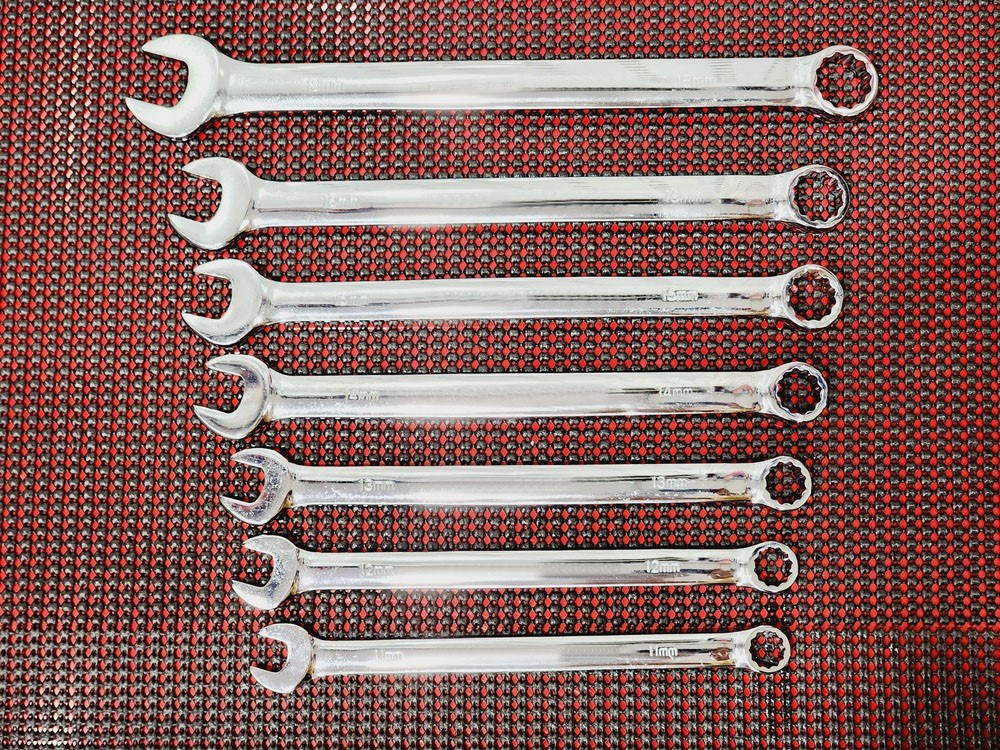 14pc SAE combination wrench set