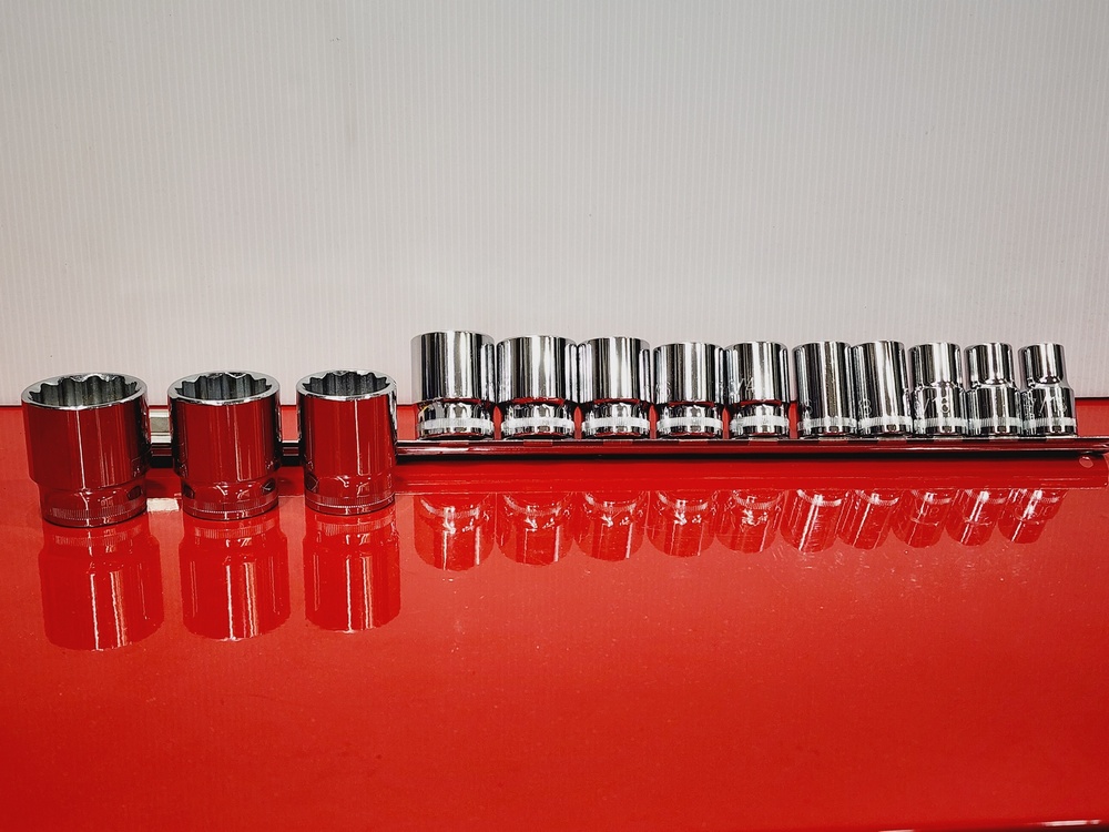 1/2" dr. SAE socket 13 pc set