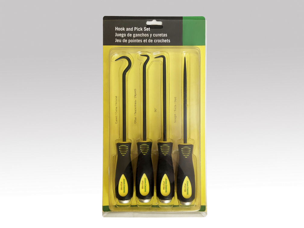 4 pc jumbo pick and hook set