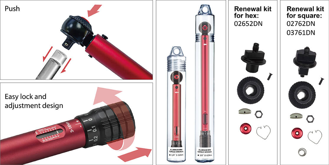 Aluminum Mini Cycling Torque Wrench